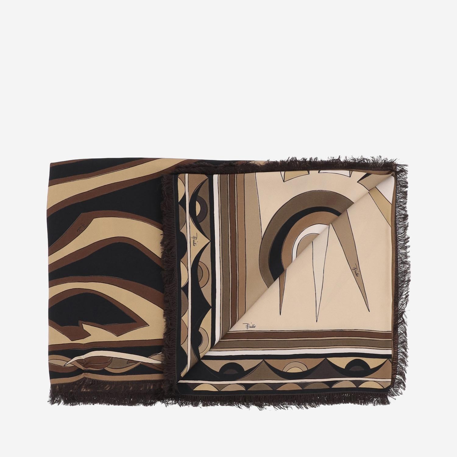 Foulard in seta con stampa 5UGB60 5UC252 EMILIO PUCCI