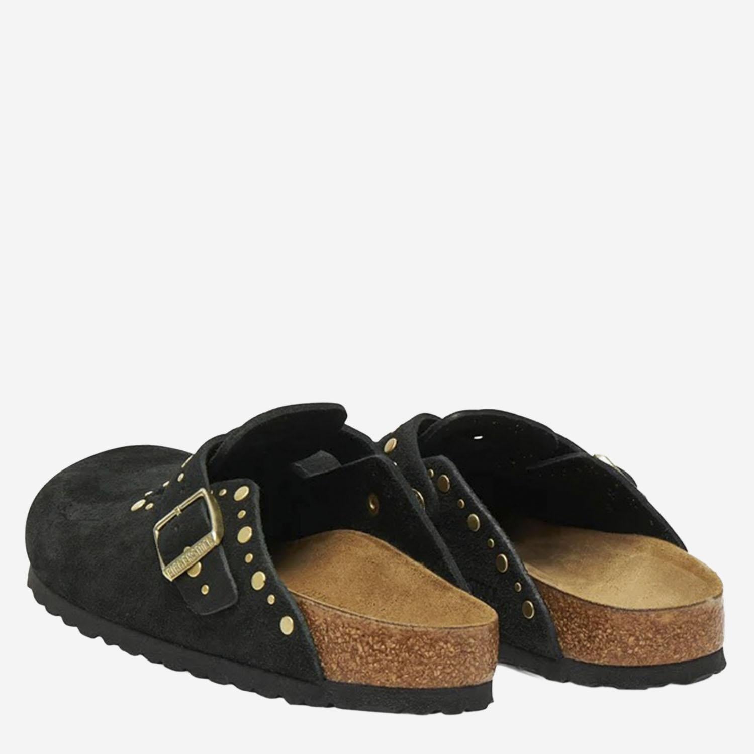 BOSTON RIVETS IN SUEDE 1030491 BLACK BIRKENSTOCK