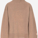 MAGLIONE IN LANA CON DETTAGLIO LOGO 171875 296 TORY BURCH