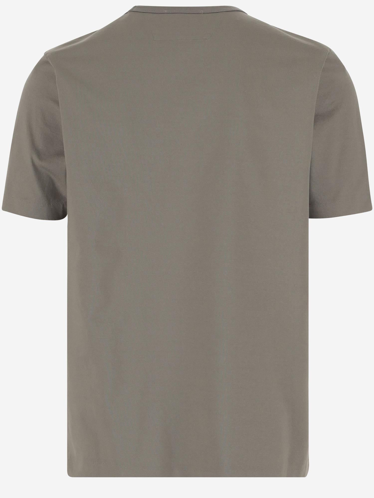 T-SHIRT IN COTONE CON LOGO 19CMTS111A 110301W356 CP COMPANY