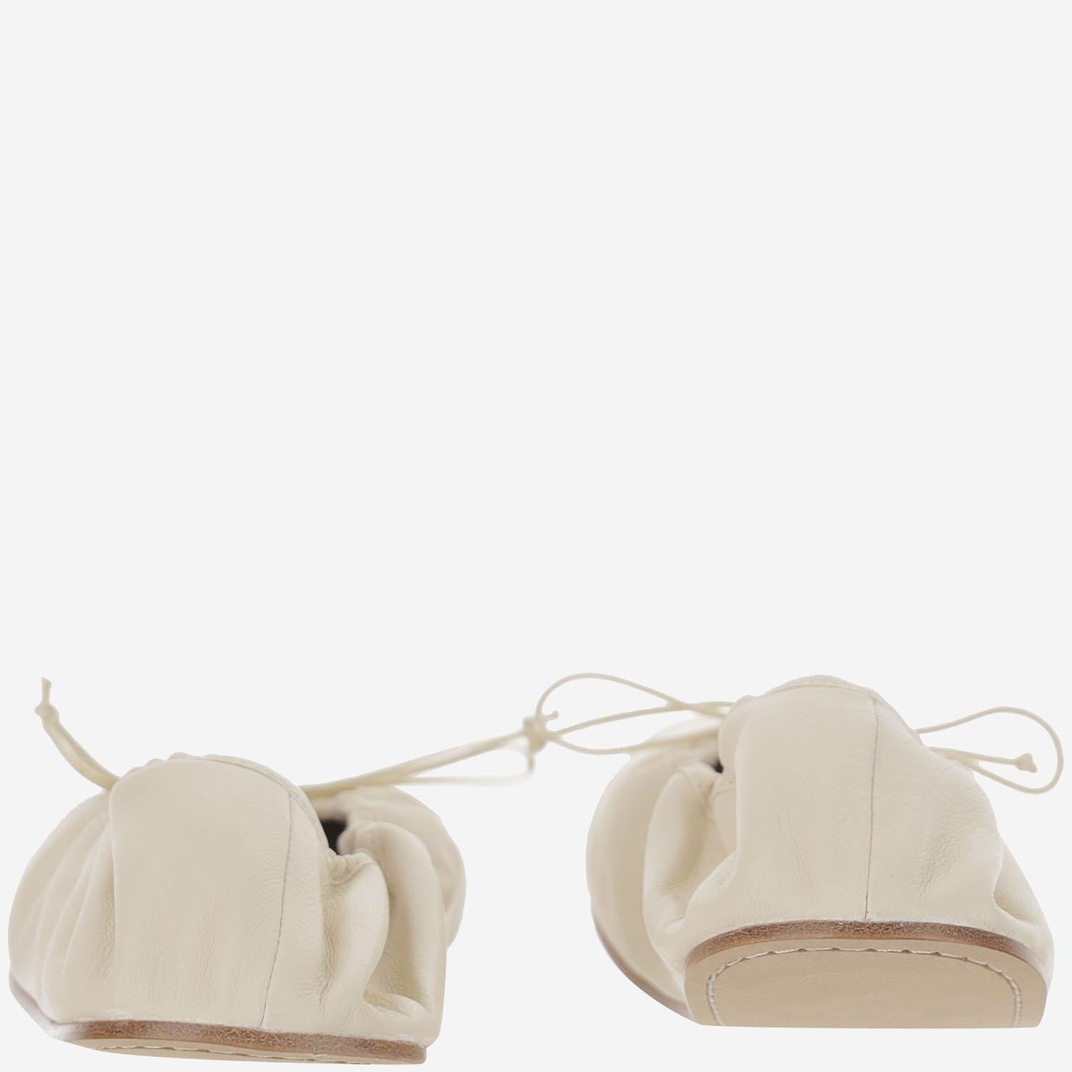 BALLERINE IN PELLE F1637N66 SAT THE ROW