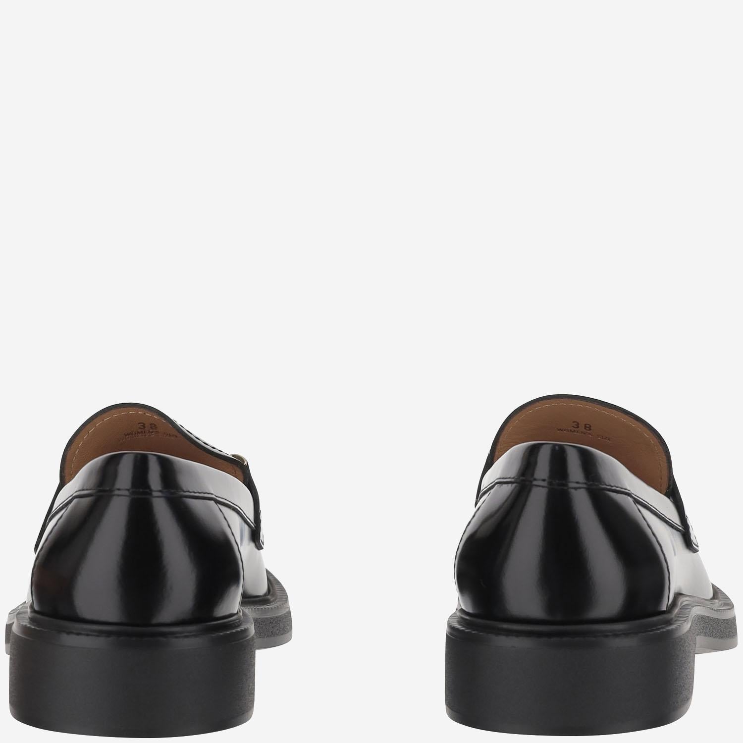 Mocassini in pelle XXW20L0JO70SHA B999 TODS