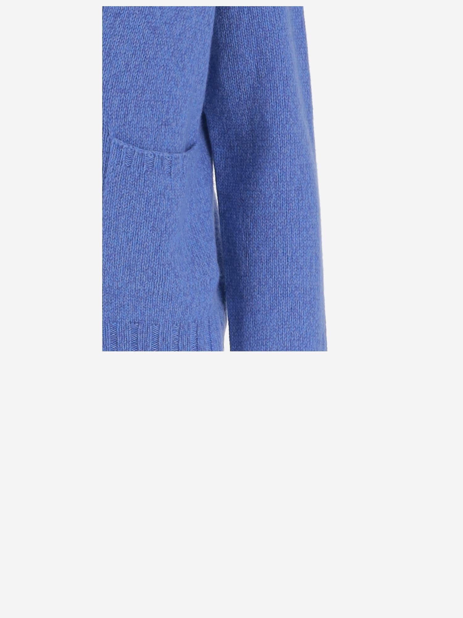 CARDIGAN IN CASHMERE D229WS CIELOMOULINE OLIVER LATTUGHI