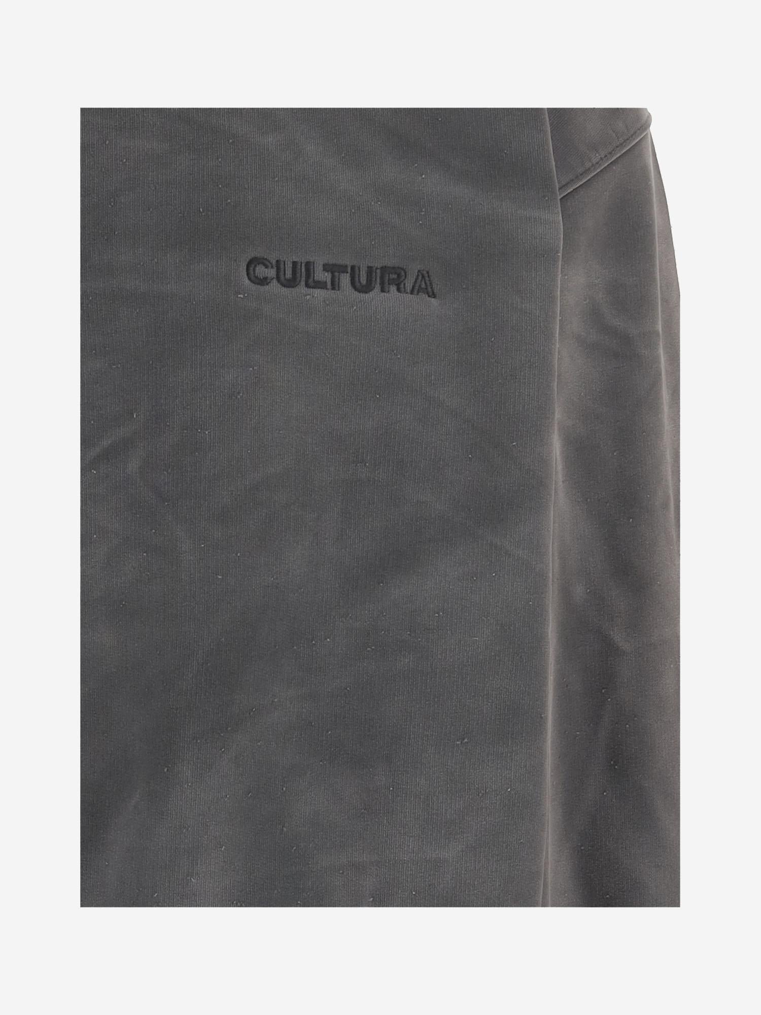 FELPA IN COTONE CON LOGO J002 CULTURA