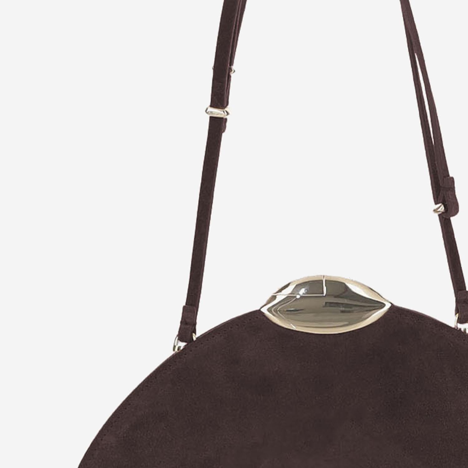 BORSA BELLE DE JOUR IN PELLE SCAMOSCIATA BELLEDEJOUR MULLEDWINE BENEDETTA BRUZZICHES
