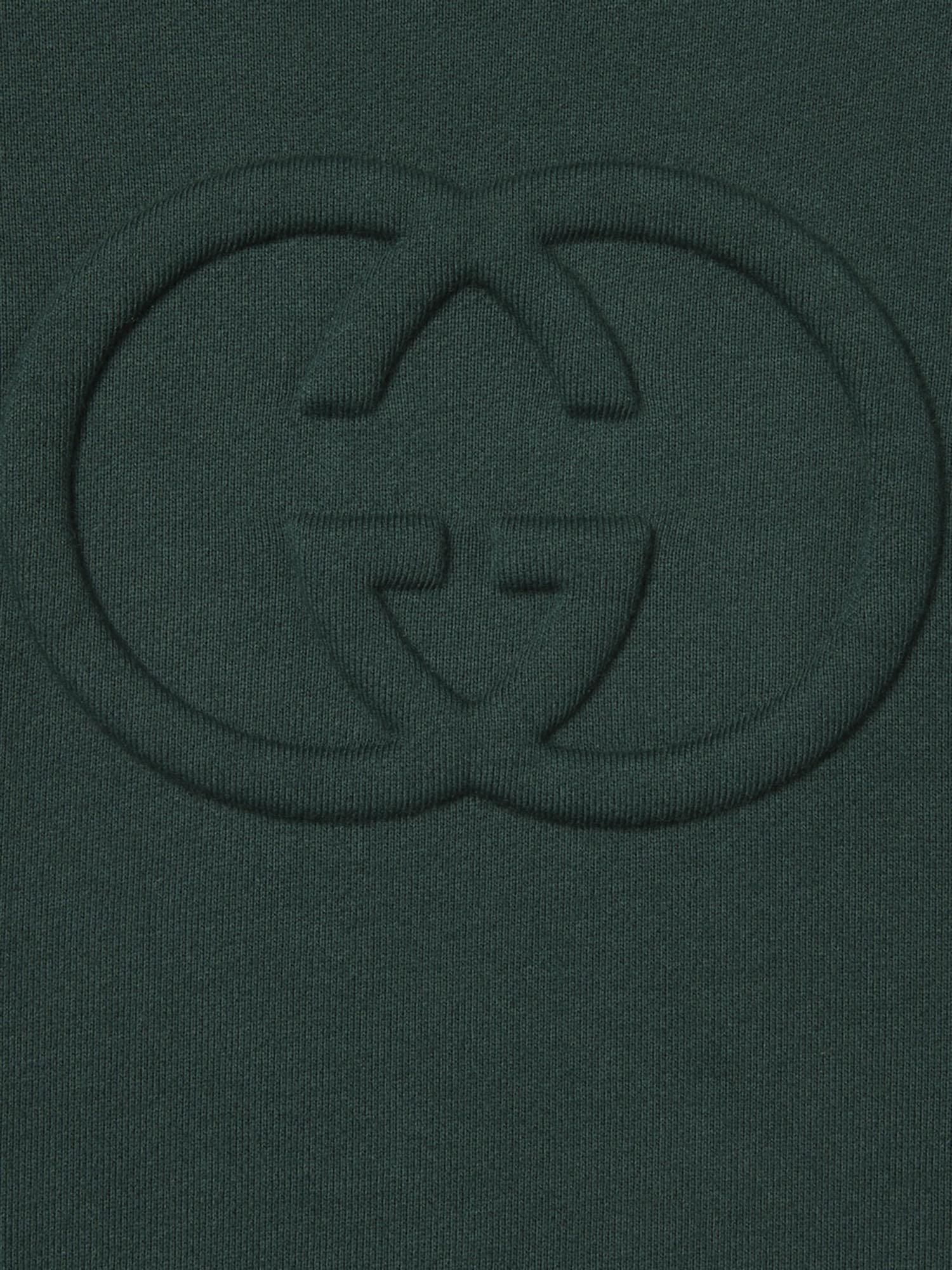 FELPA IN JERSEY DI COTONE 848737 XJHKI3348 GUCCI