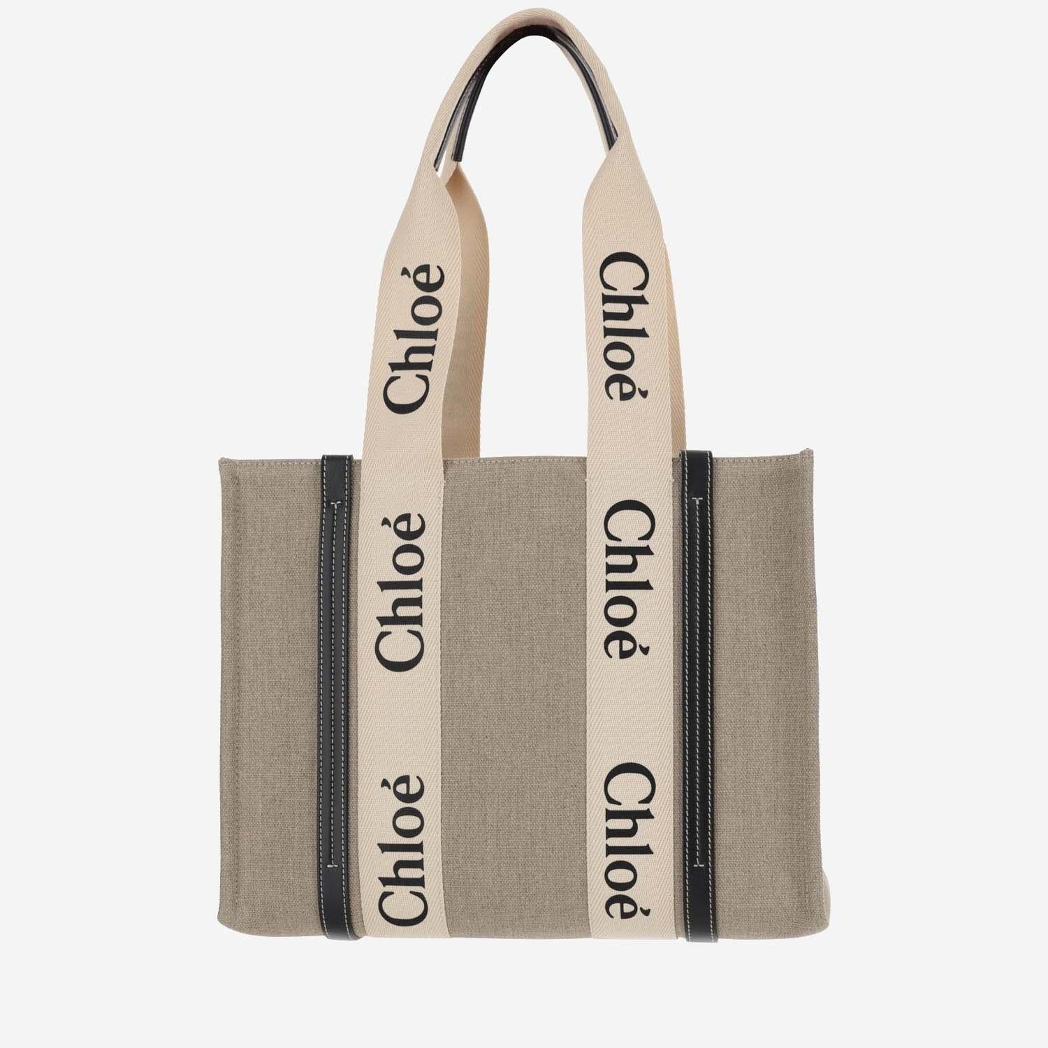 BORSA TOTE MEDIA WOODY CHC22AS383I26 91J CHLOE