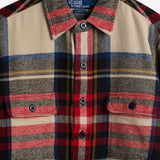 CAMICIA IN COTONE CON MOTIVO CHECK 710981126 001 POLO RALPH LAUREN