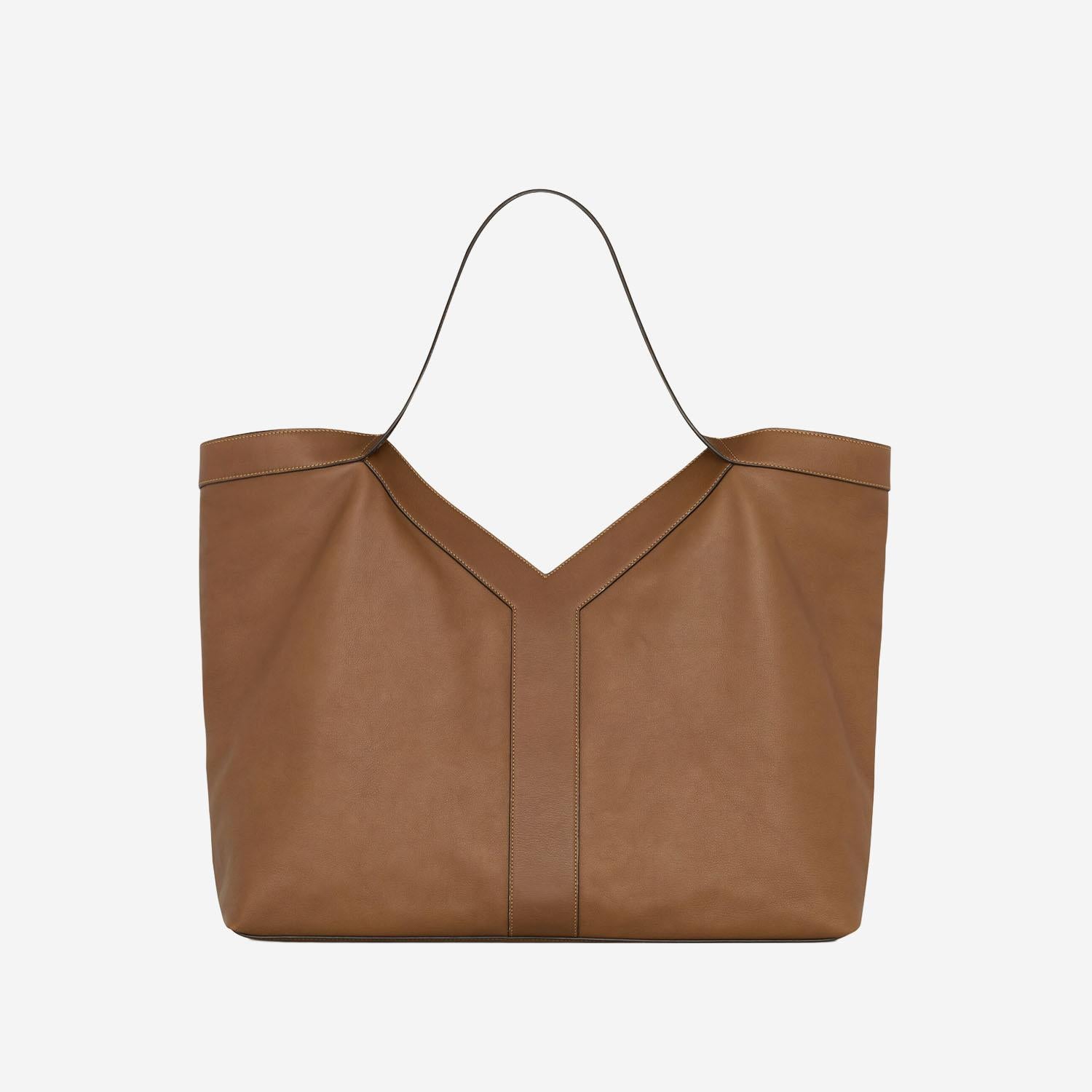 BORSA TOTE Y GRANDE IN PELLE 820672 AAEC36359 SAINT LAURENT