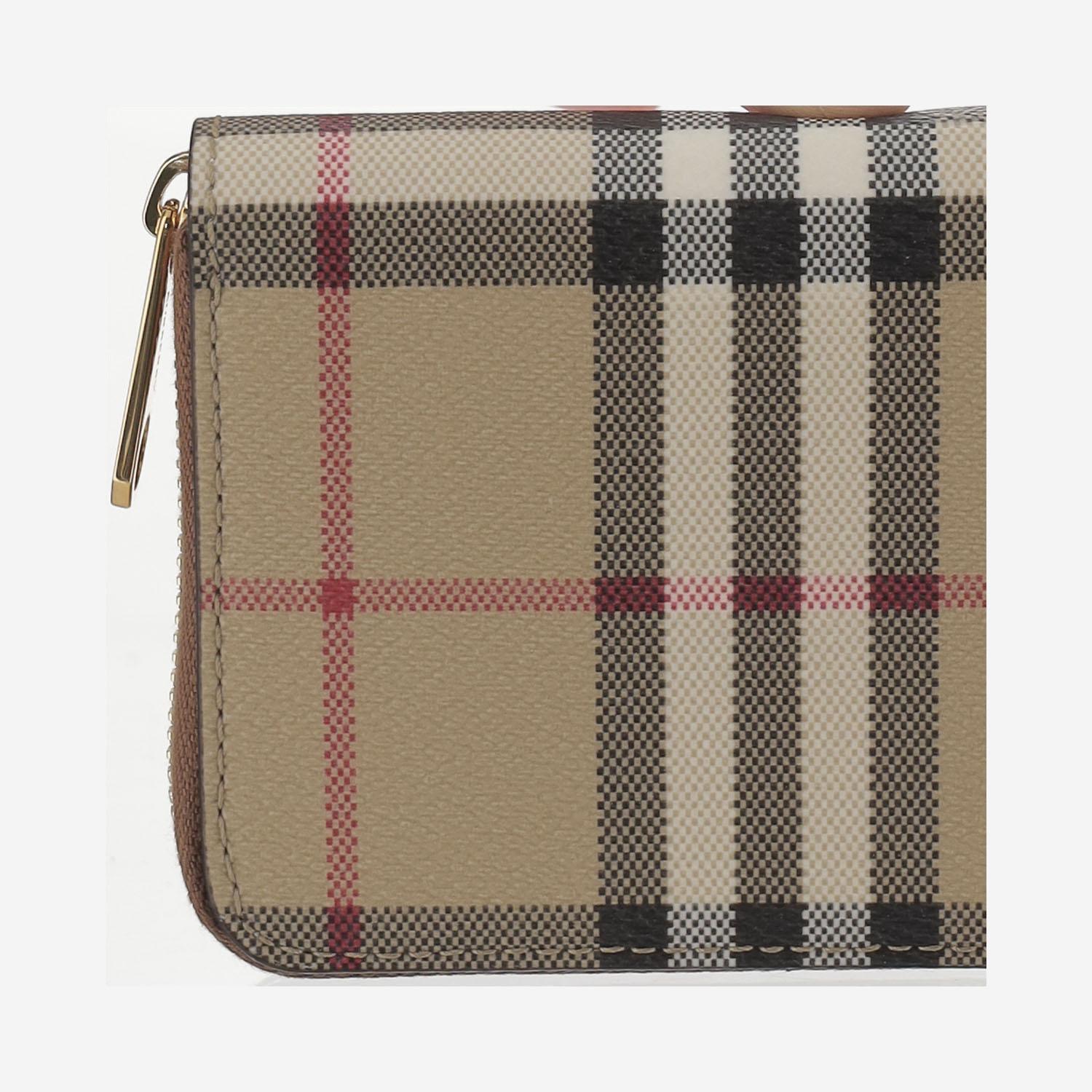 Portafoglio Check 8109810 VNTG CHK/BRIAR BROWN BURBERRY