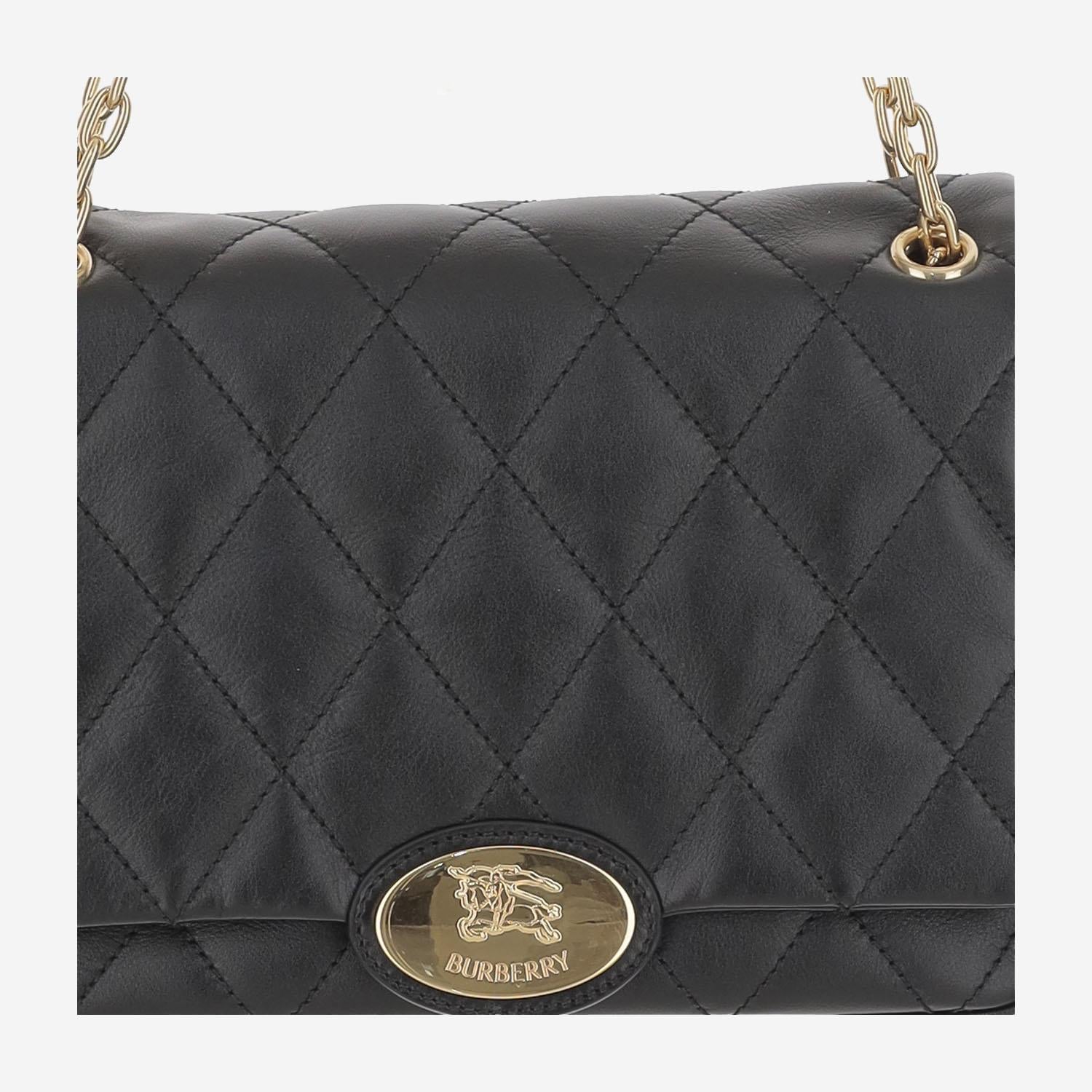 Borsa Strand media? 8111250 BLACK BURBERRY