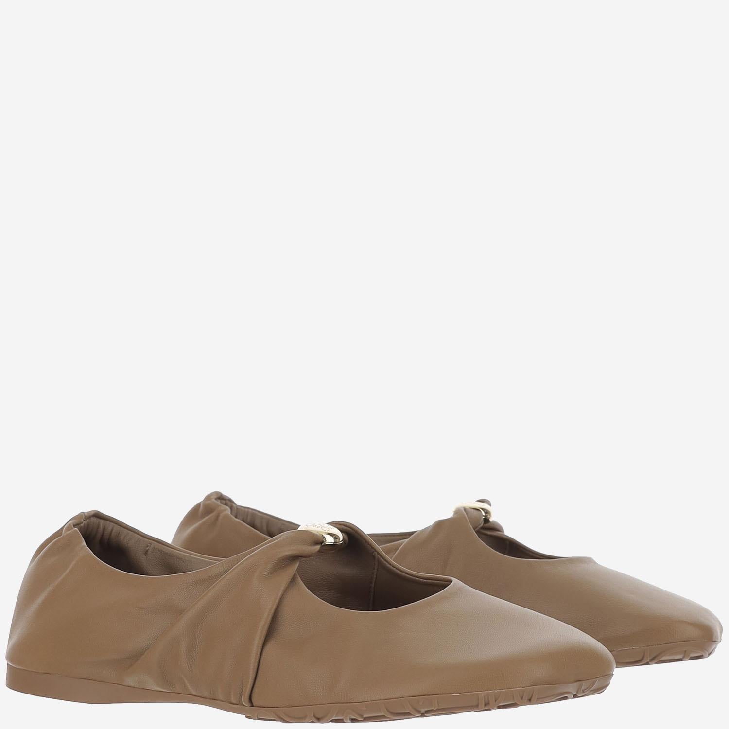 Ballerine Pebble Soft in pelle L815466X46 3980 LOEWE