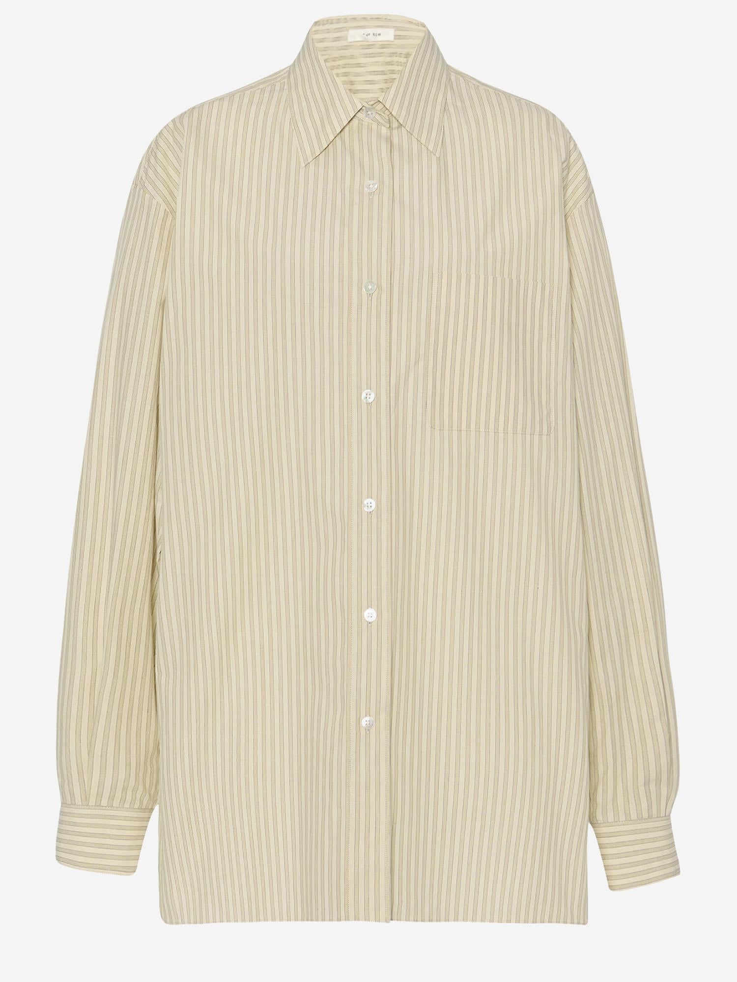 CAMICIA A RIGHE IN COTONE 8740W3585 SGH THE ROW