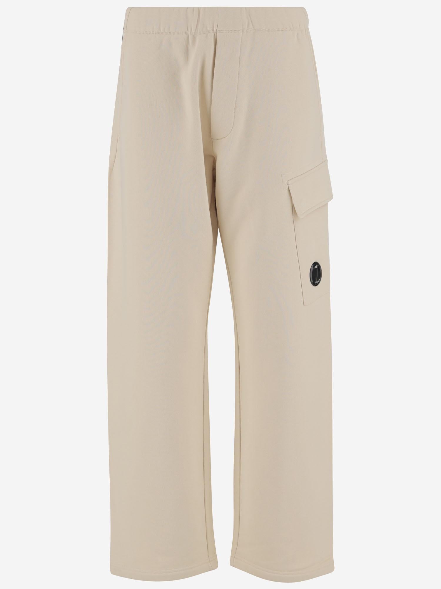Pantaloni in cotone 19CMSP141A 005086W402 CP COMPANY