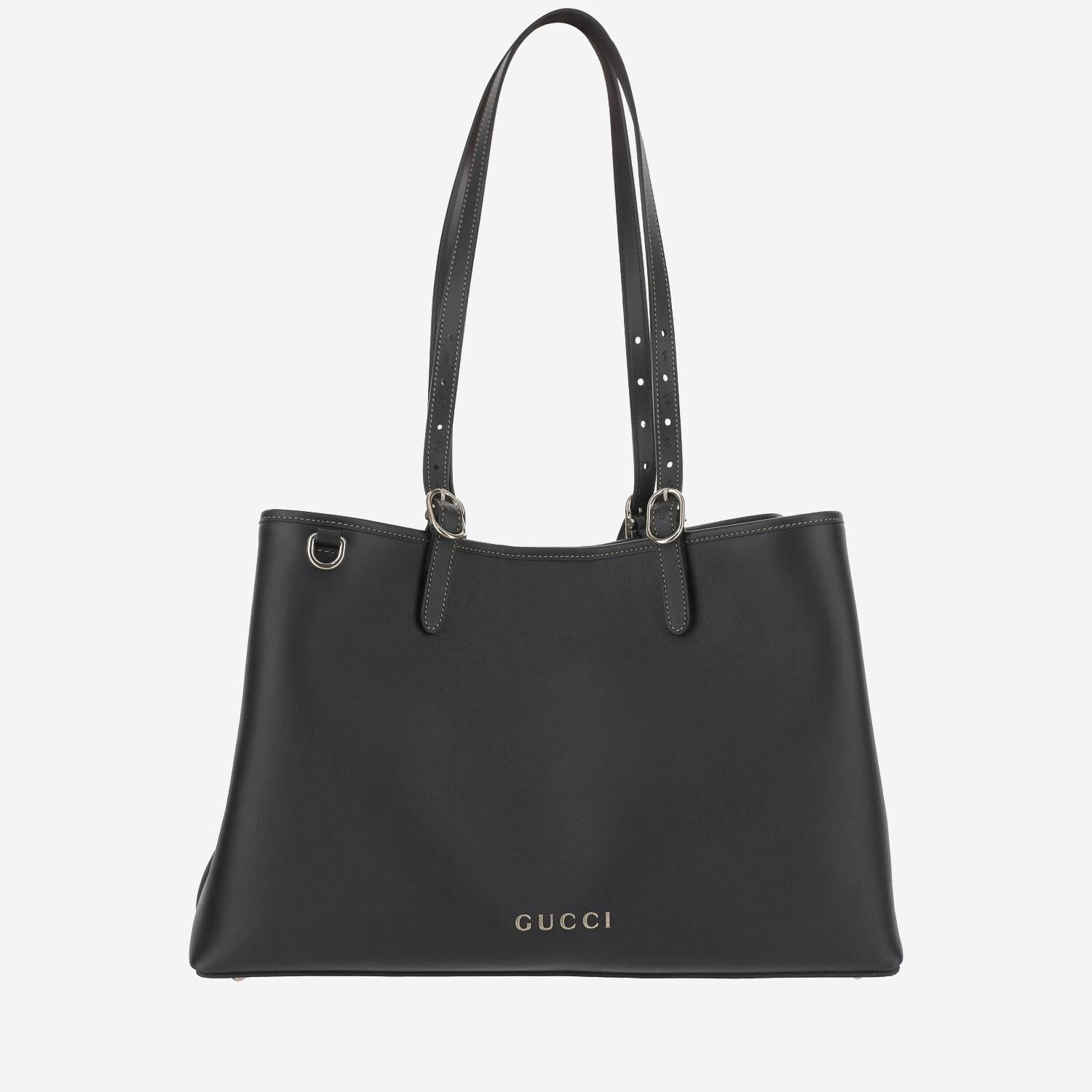 BORSA SHOPPING GG EMBLEM MEDIA 815213 AAEC21000 GUCCI