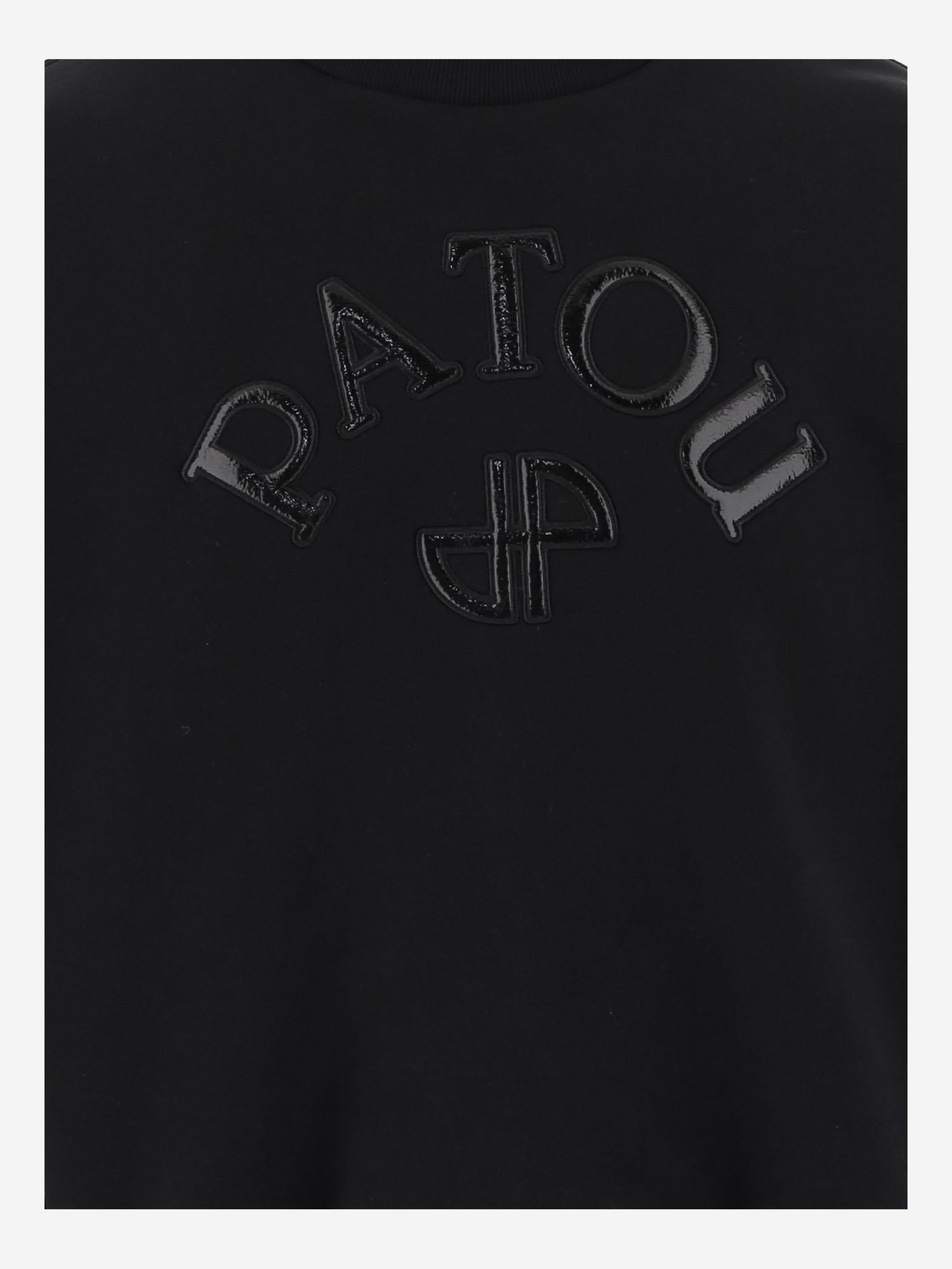 Felpa con logo e monogramma JP JE1999995 999B PATOU