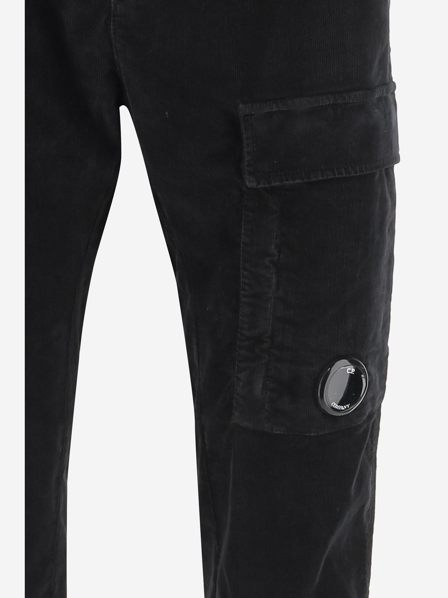 PANTALONI IN COTONE STRETCH 19CMPA169A 006410O999 CP COMPANY