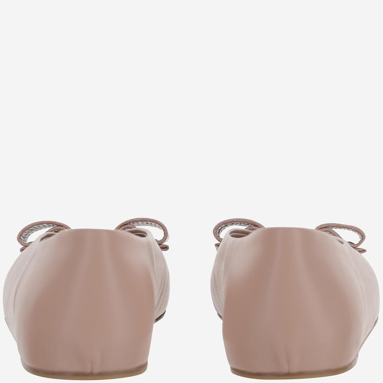 BALLERINE FIOCCO VARA VANNA ROSE SALVATORE FERRAGAMO