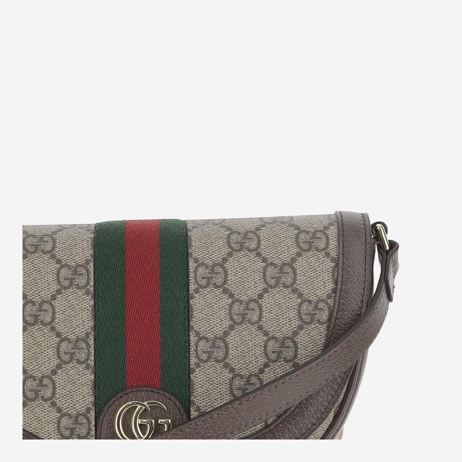 MINI BORSA A SPALLA OPHIDIA 757309 96IWG8745 GUCCI
