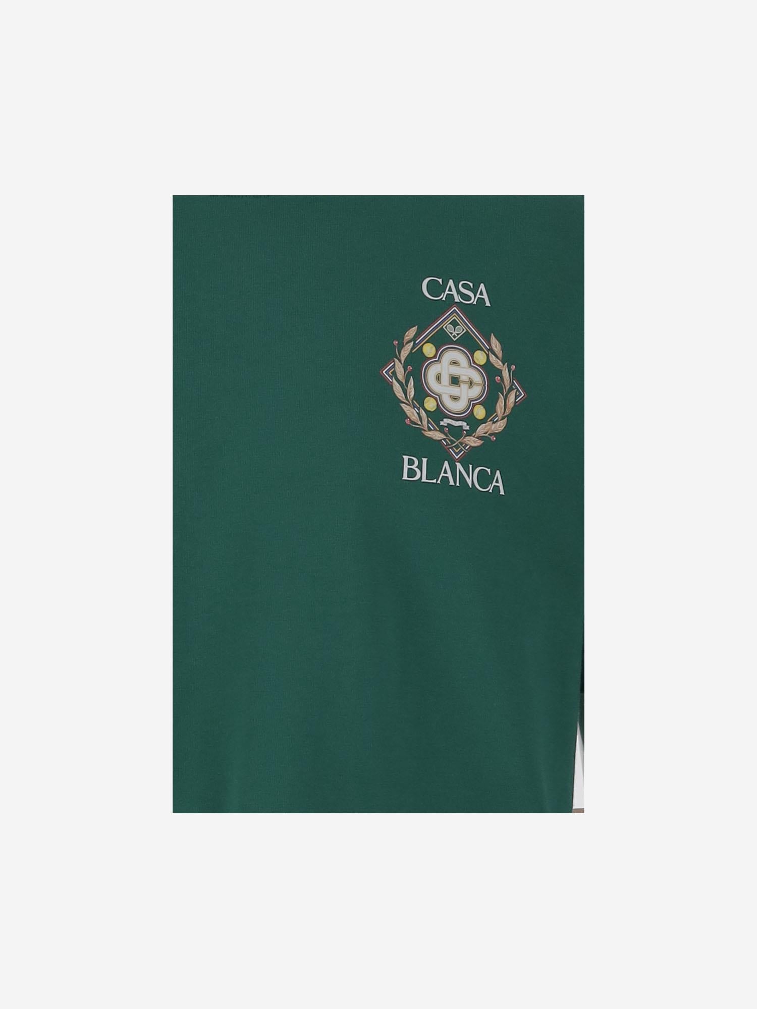 T-SHIRT IN COTONE CON LOGO MPF25JTS001 13 CASABLANCA