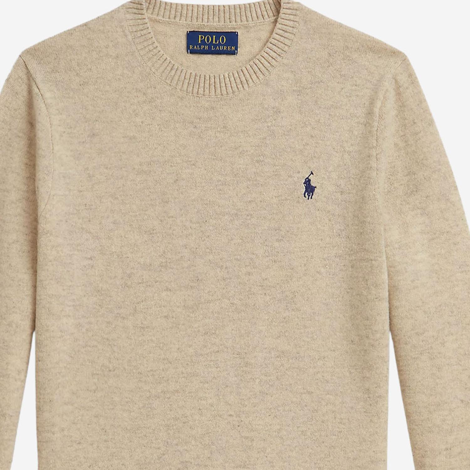 MAGLIA IN LANA CON LOGO 322951349 008 POLO RALPH LAUREN KIDS