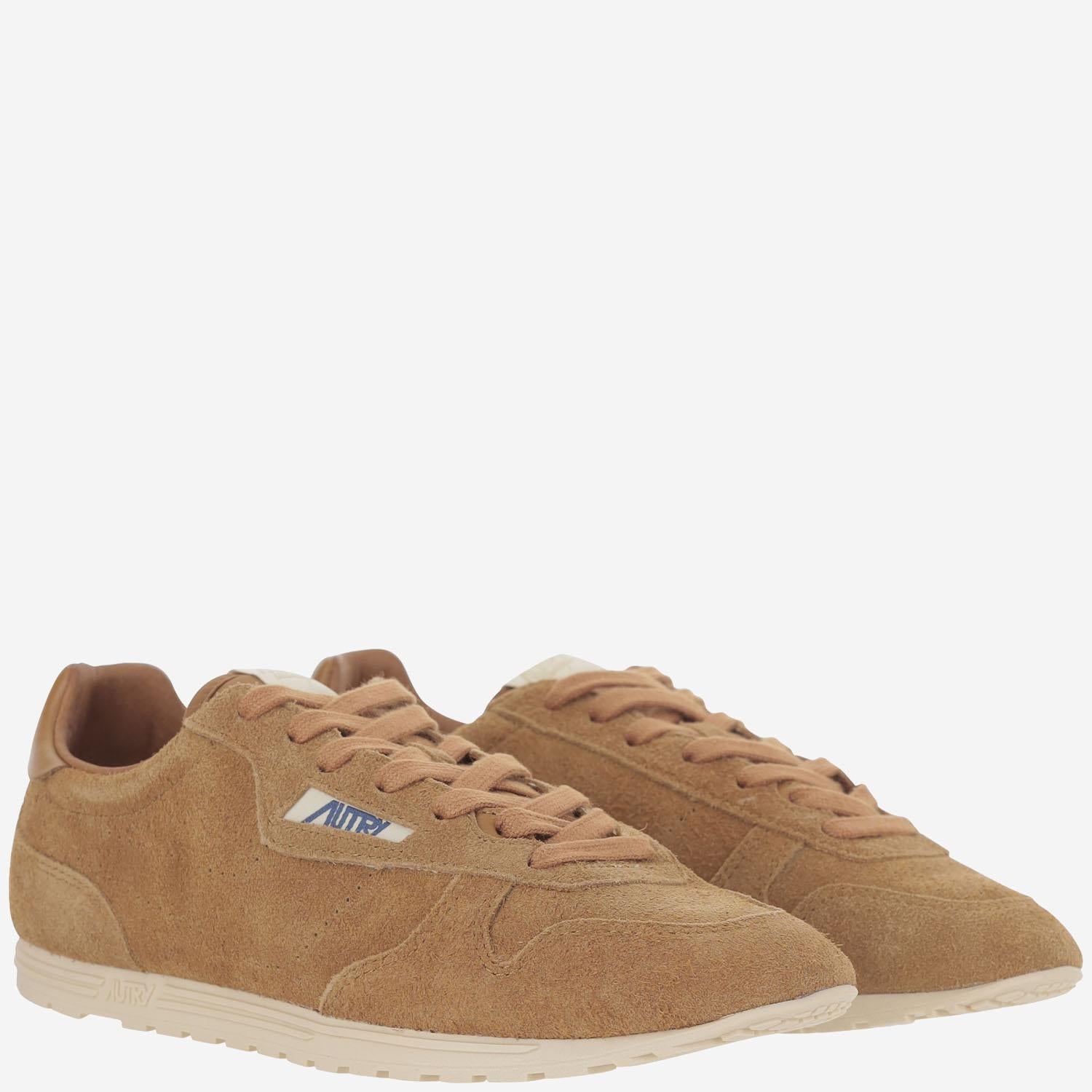 SNEAKERS WINDSPIN IN PELLE WSLM PB04 AUTRY