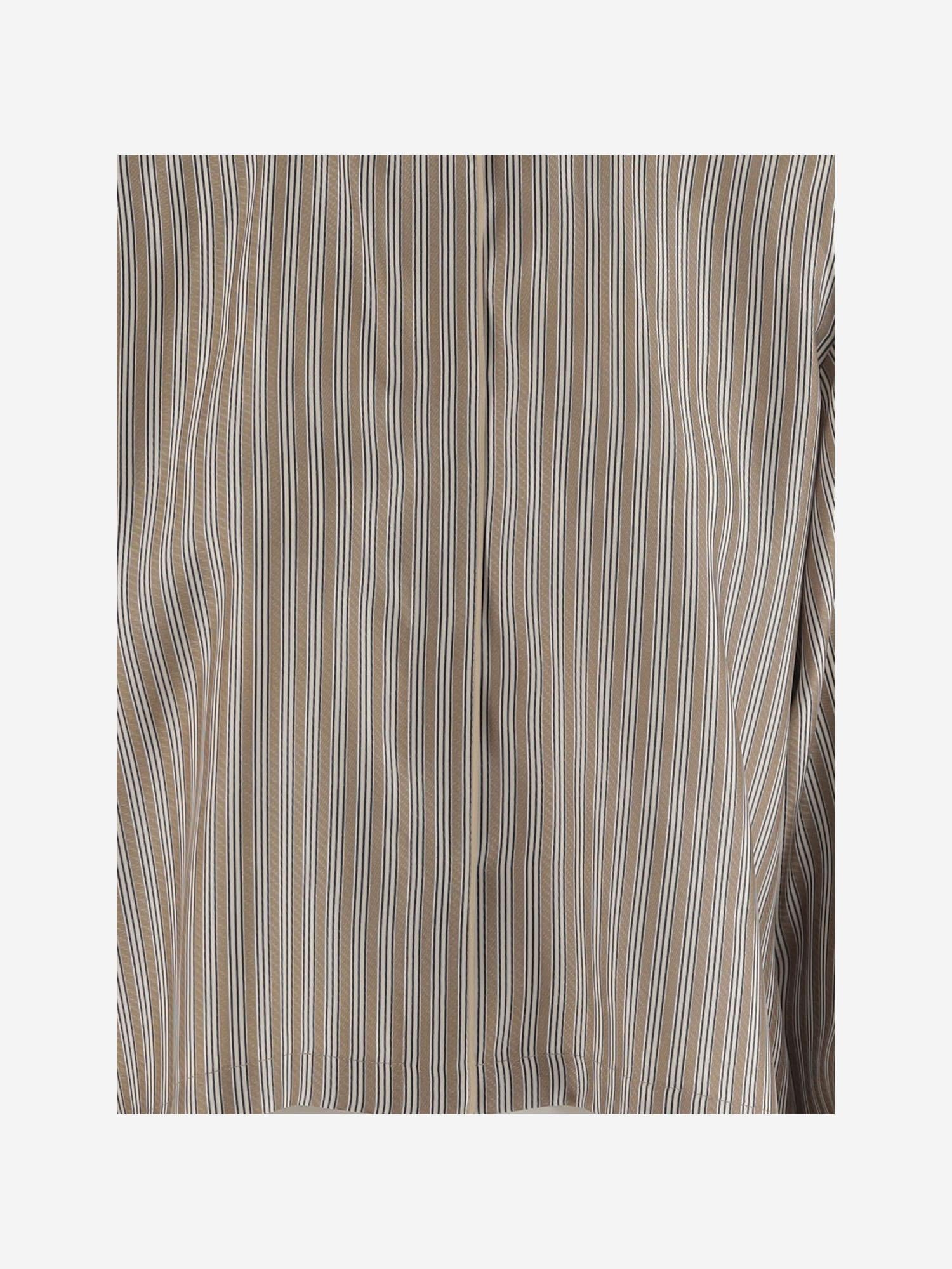 Camicia crop in twill di seta BRAMA 002 MAX MARA