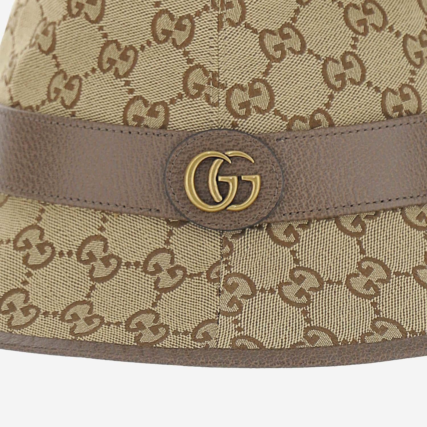 CAPPELLO FEDORA IN TESSUTO GG 576587 4HG622564 GUCCI