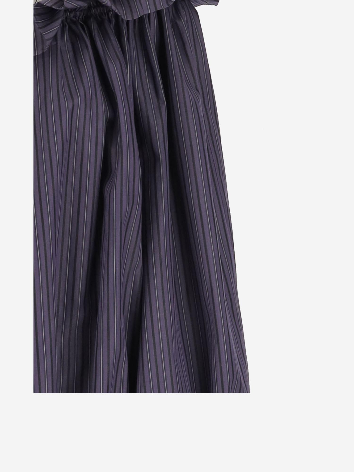 Top in cotone con motivo a righe 010720 1375510 DRIES VAN NOTEN