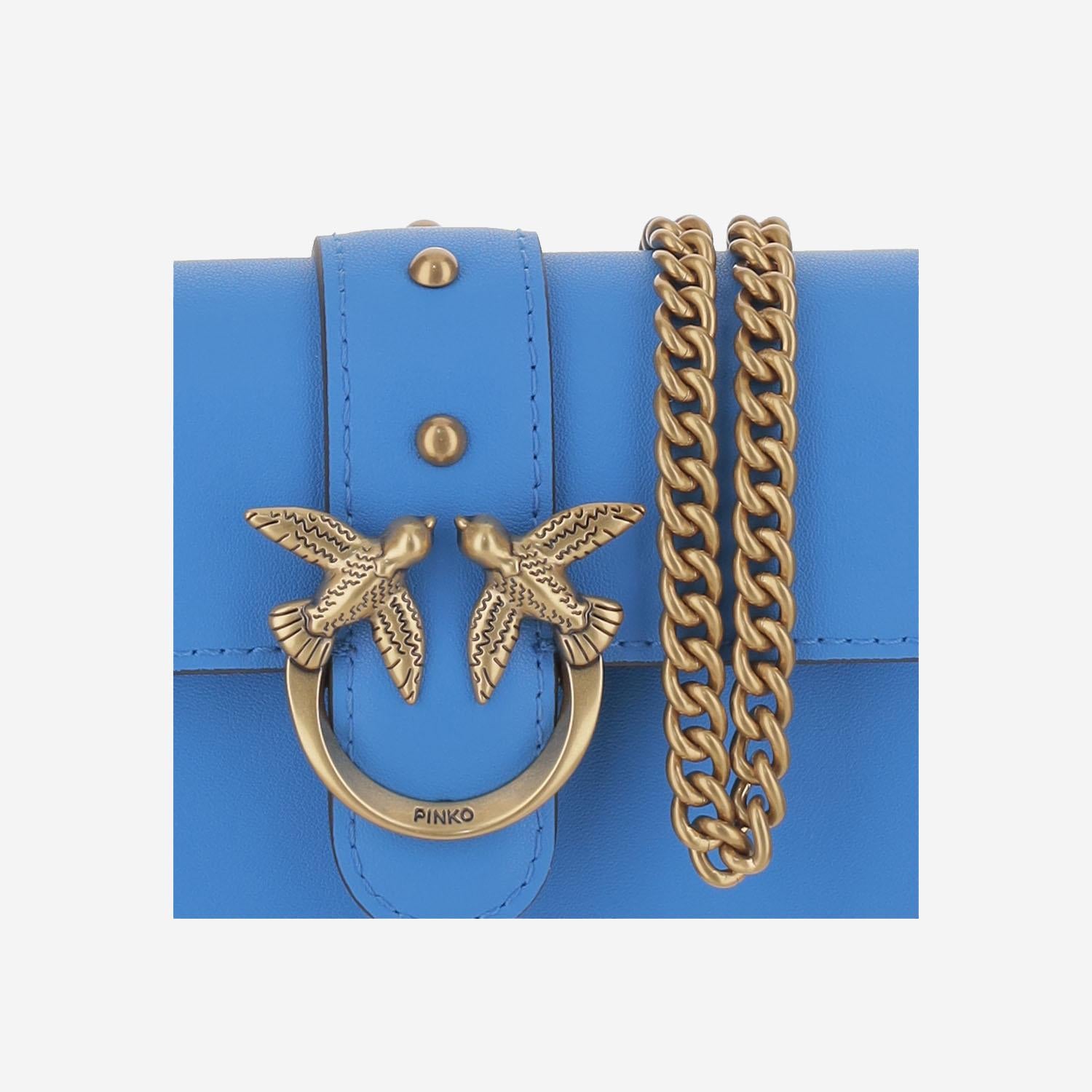 BORSA MICRO LOVE ONE SIMPLY 100064 A0F1F32Q PINKO