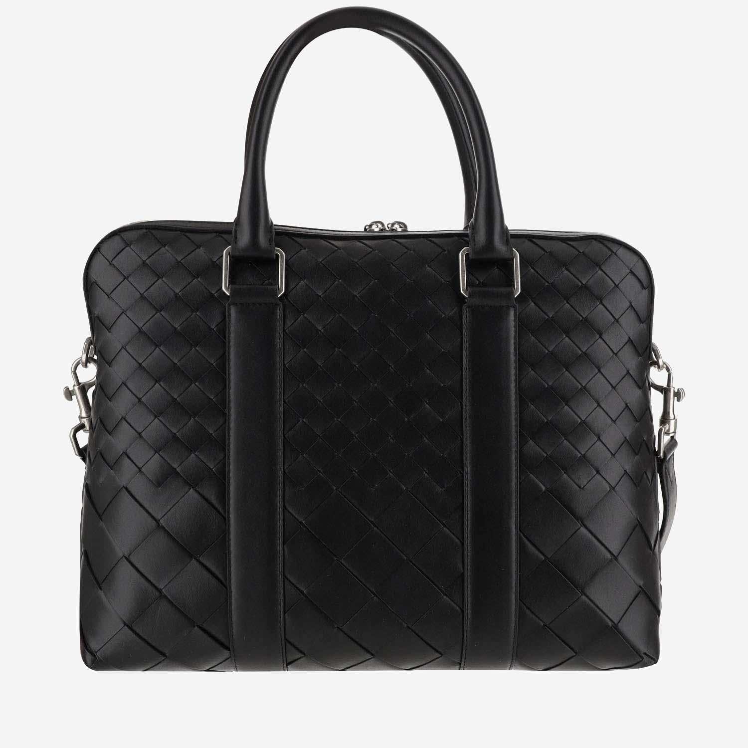 BORSA BUSINESS INTRECCIATO SLIM 778081 V3R518803 BOTTEGA VENETA