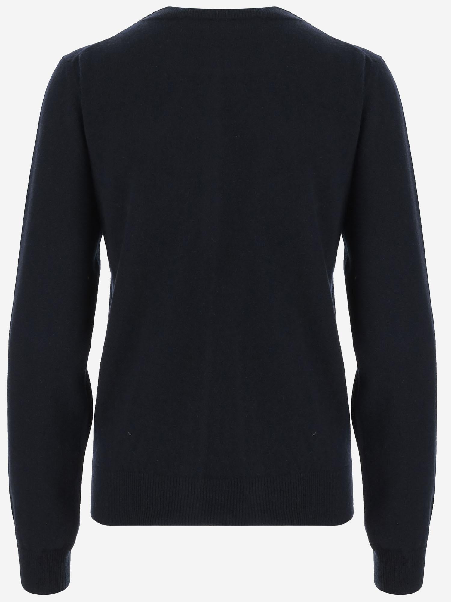 CARDIGAN IN CASHMERE CON MOTIVO GEOMETRICO MMF988 174BF0008 MIU MIU