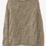 MAGLIONE IN LANA E ALPACA AW25T2492Y302 HUSK LAUREN MANOOGIAN