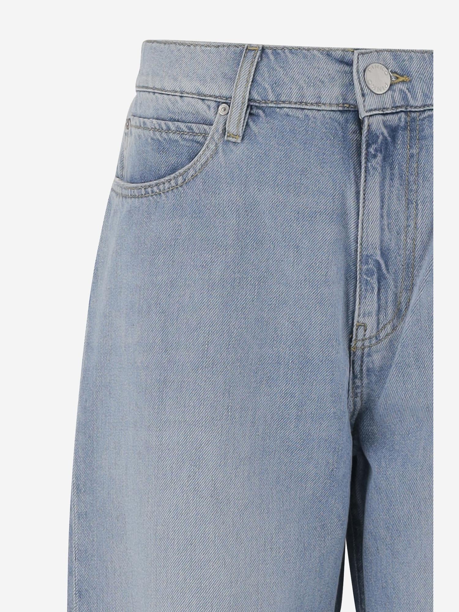 JEANS IN COTONE E LYOCELL 103857 A2E5PJN PINKO