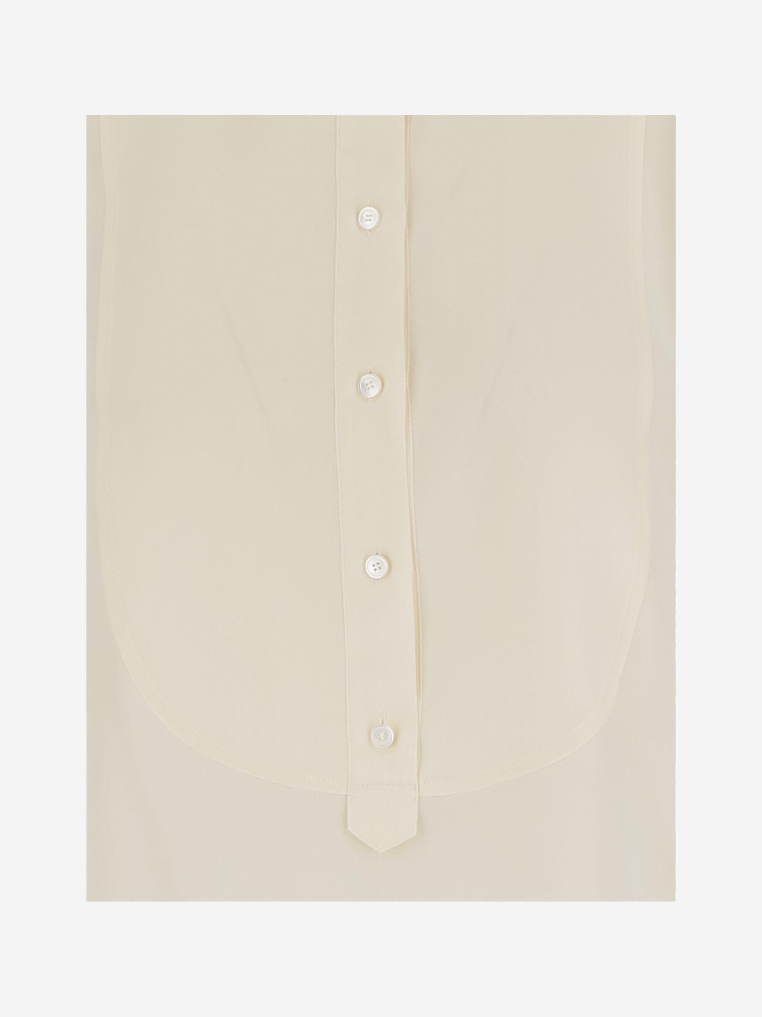 CAMICIA IN SETA CON COLLETTO ALLA COREANA CH25AHT17077 114 CHLOE