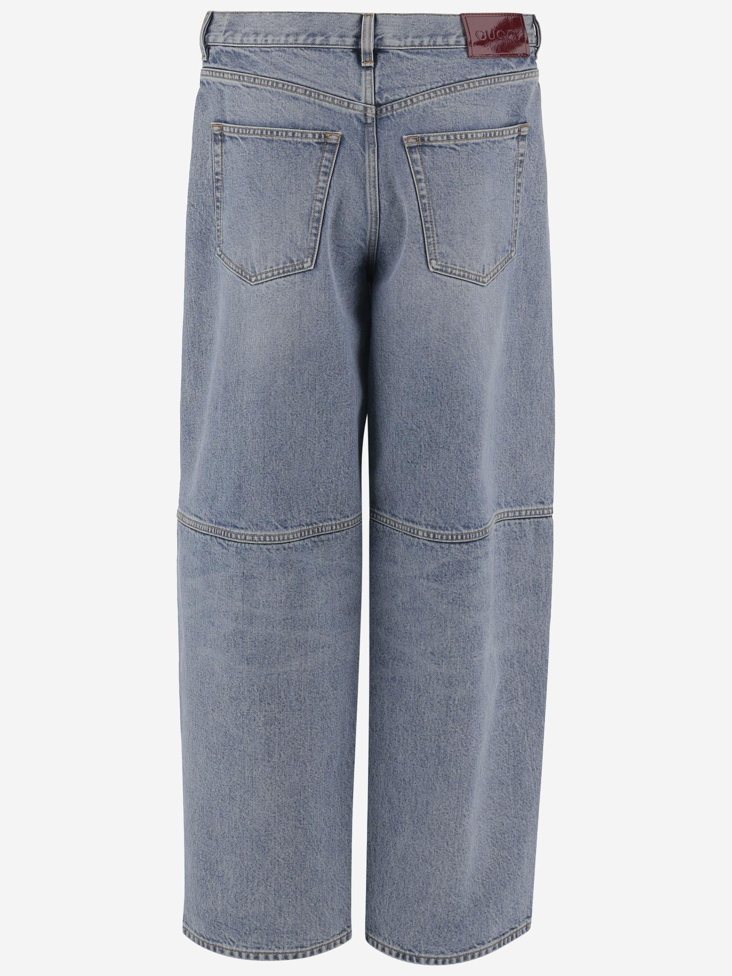 JEANS IN DENIM DI COTONE 828601 XDDAR4009 GUCCI