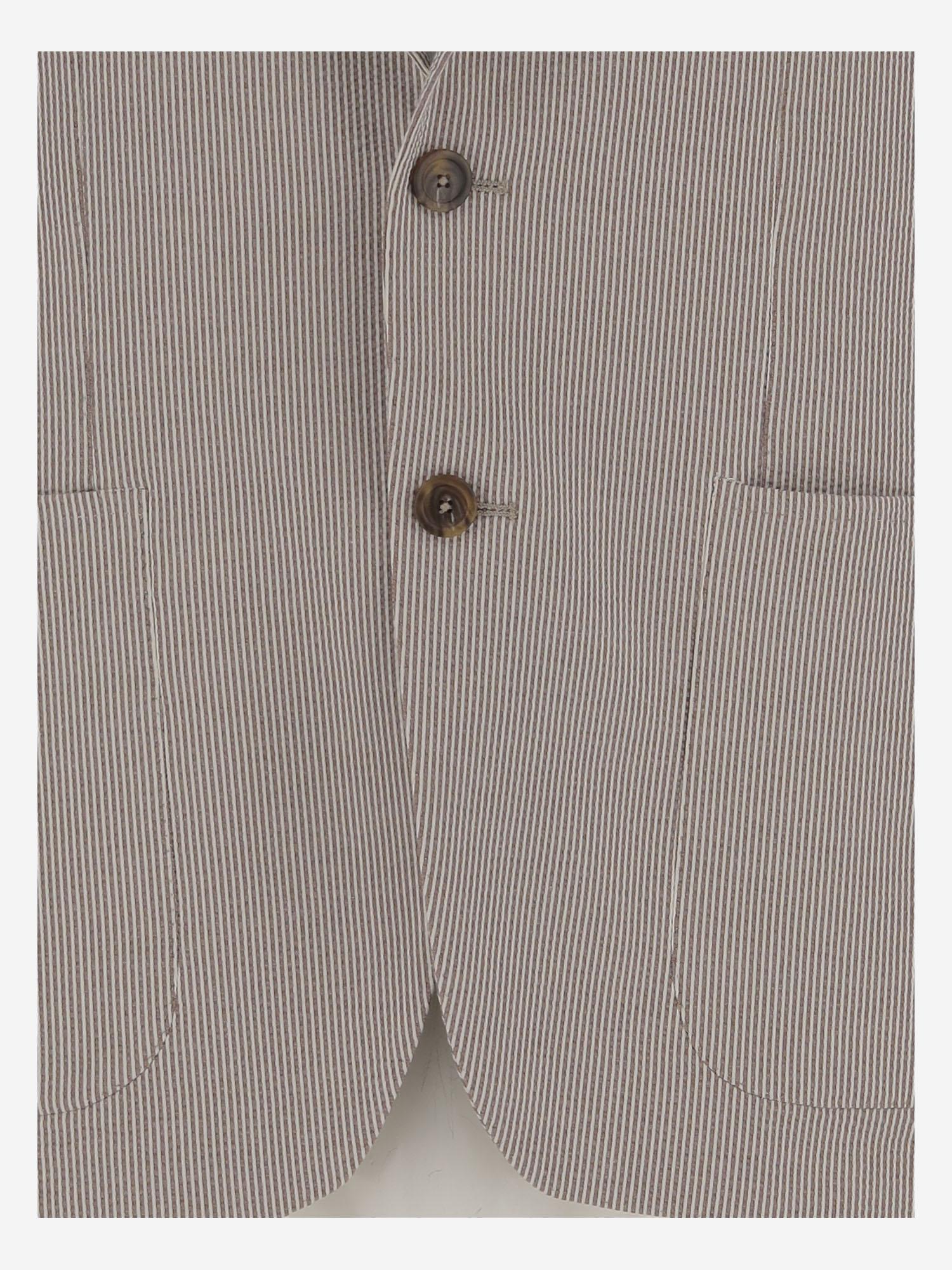 GIACCA IN COTONE STRETCH 1SMC22K 550047F3221 TAGLIATORE