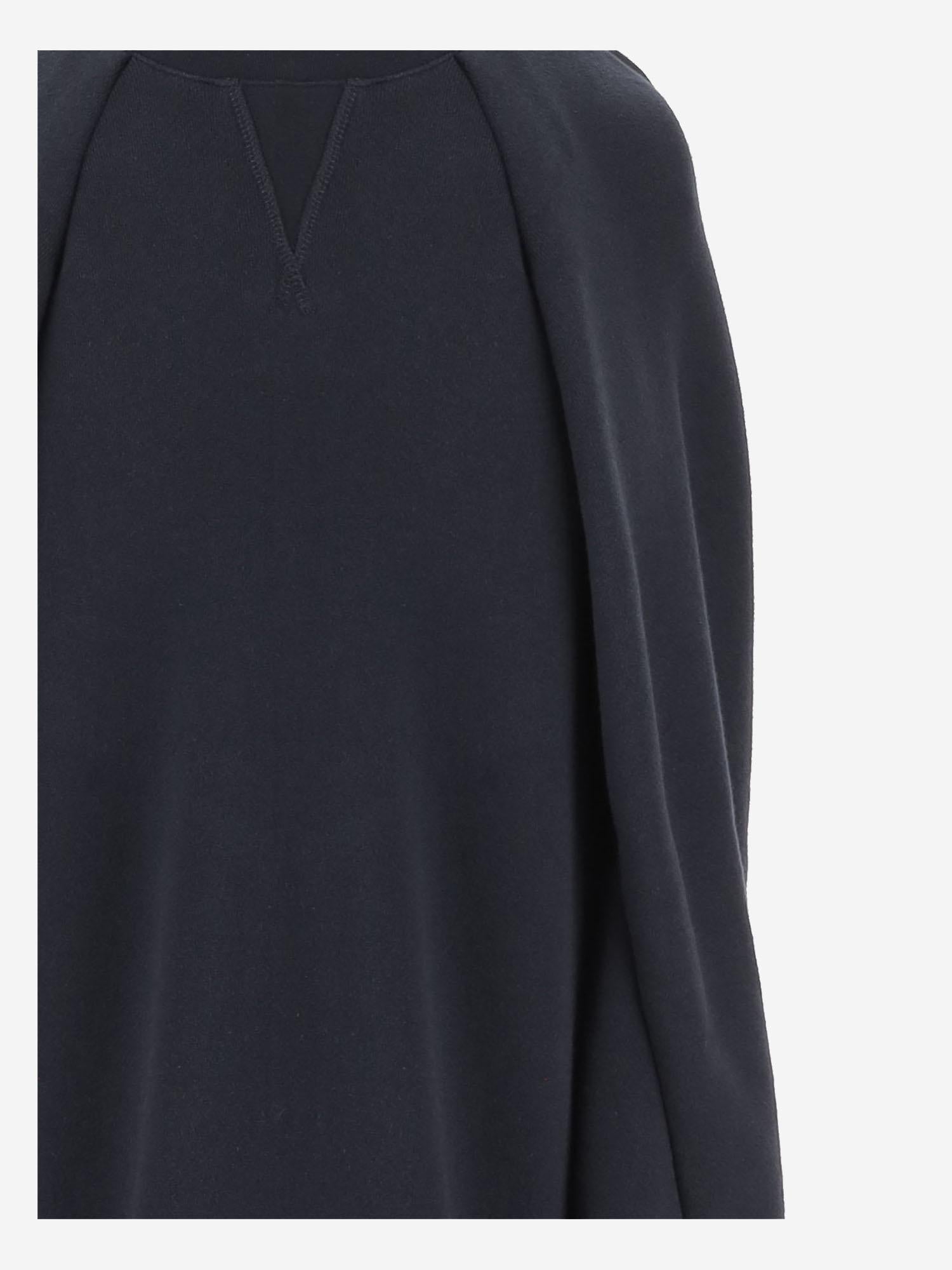 FELPA A MANTELLA IN COTONE E CASHMERE S359Y27X66 5440 LOEWE