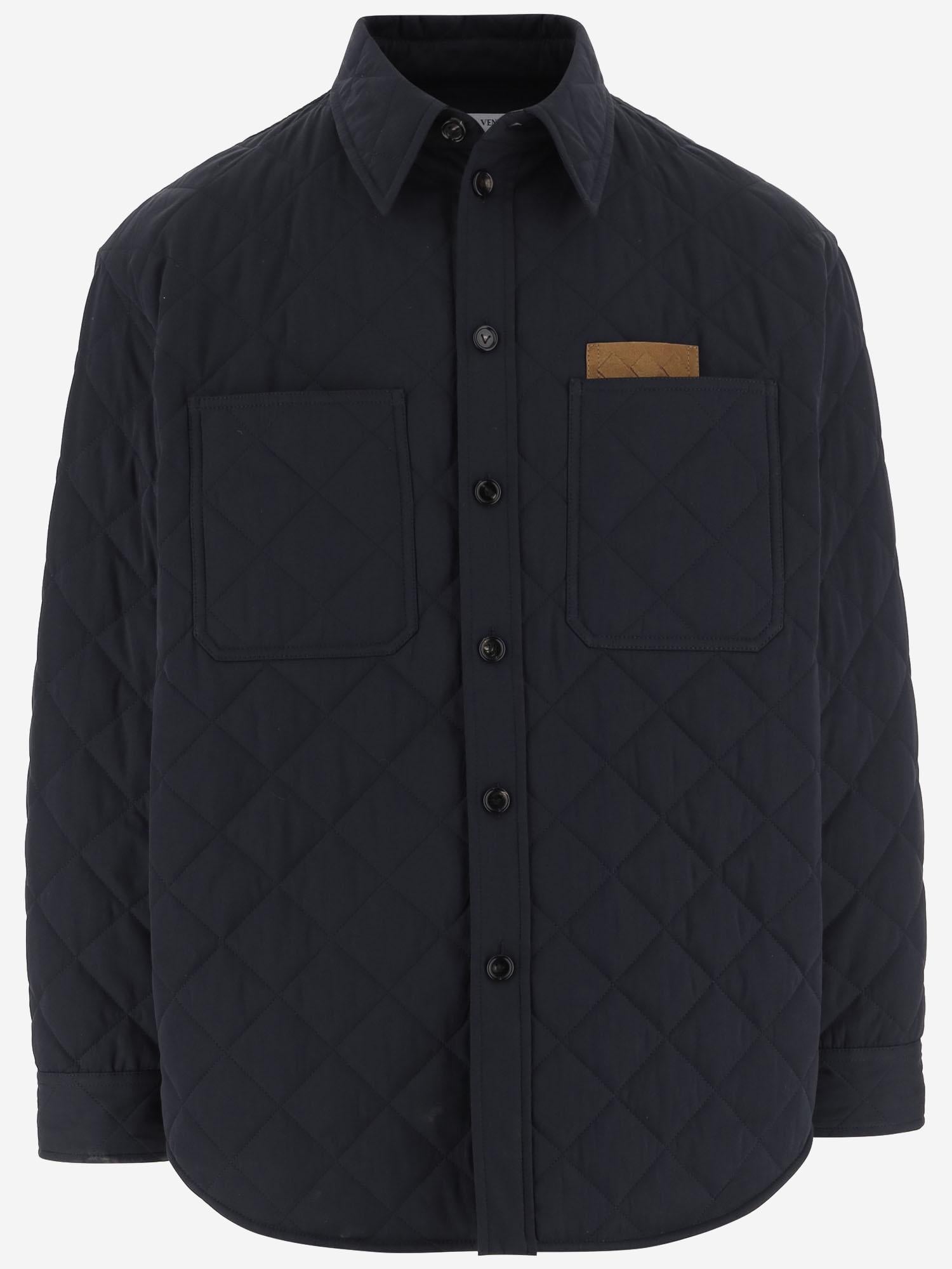 CAMICIA TRAPUNTATA IN MISTO COTONE 837036 V5O604246 BOTTEGA VENETA