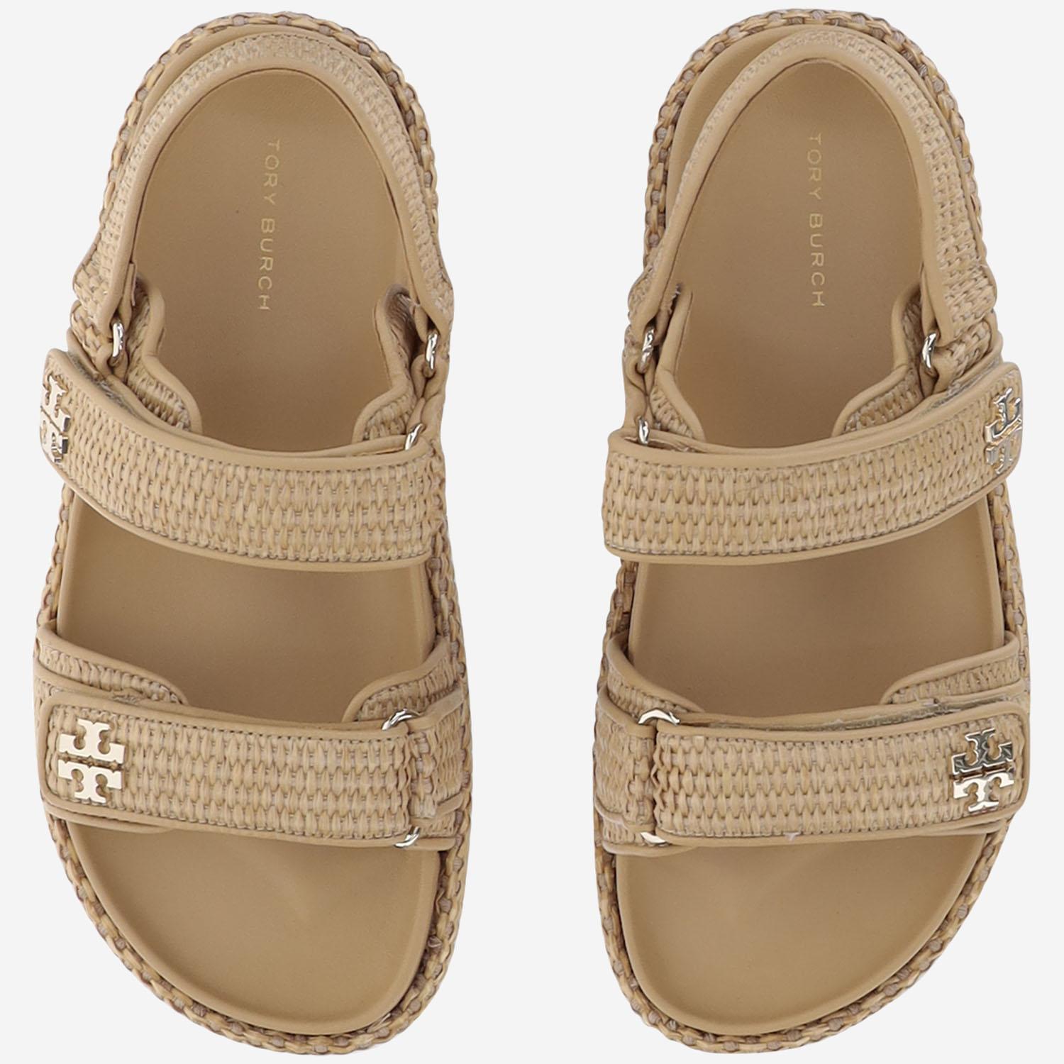 SANDALI KIRA IN RAFIA 159919 250 TORY BURCH