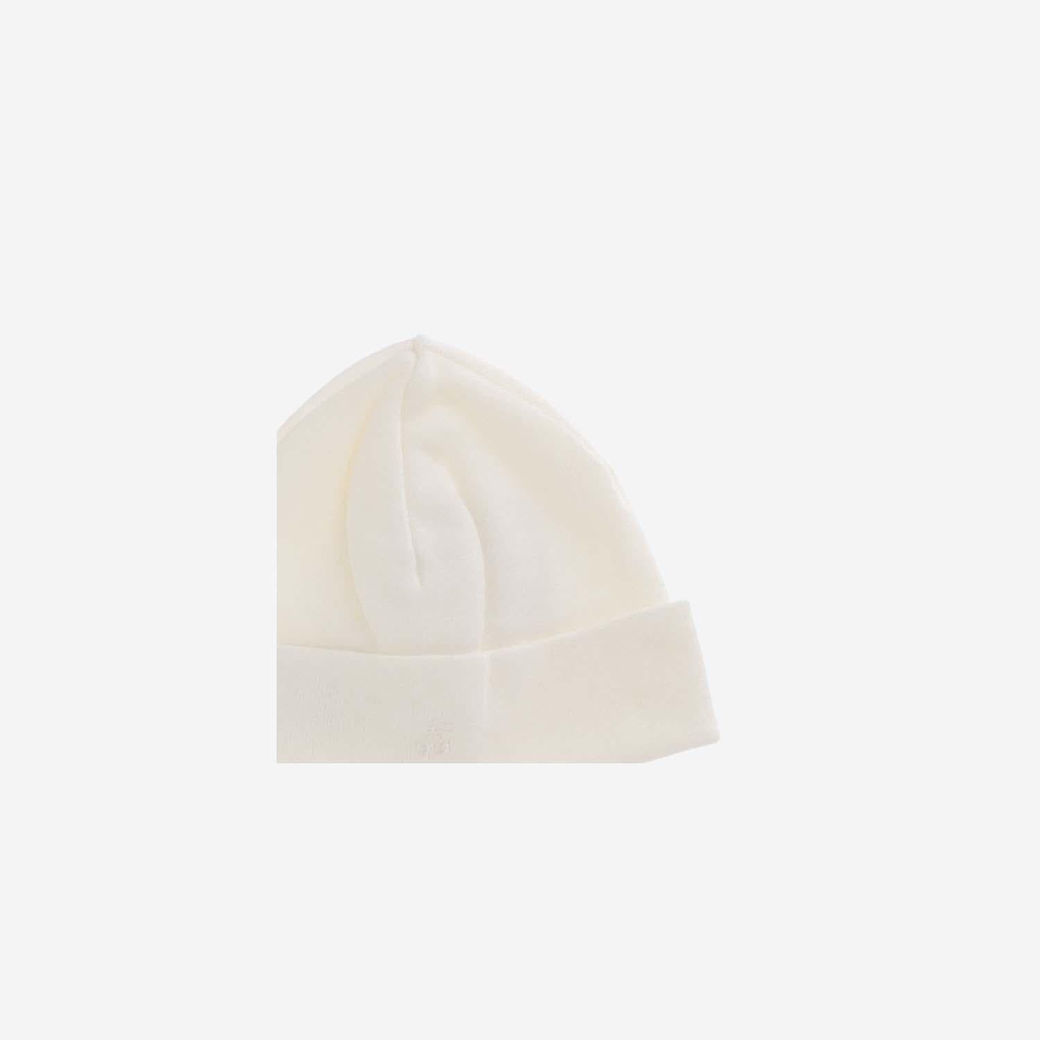 BEANIE IN COTONE CON LOGO PEZDIKN1901 002 BONPOINT KIDS