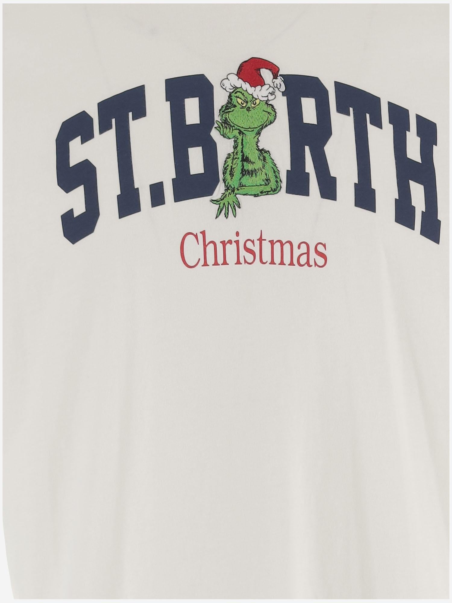 T-SHIRT IN COTONE CON LOGO ARN0004 00580I MC2 SAINT BARTH