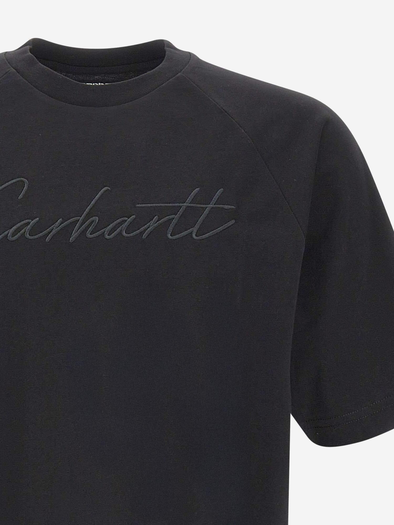 T-SHIRT IN COTONE CON LOGO I035306 89XX CARHARTT WIP
