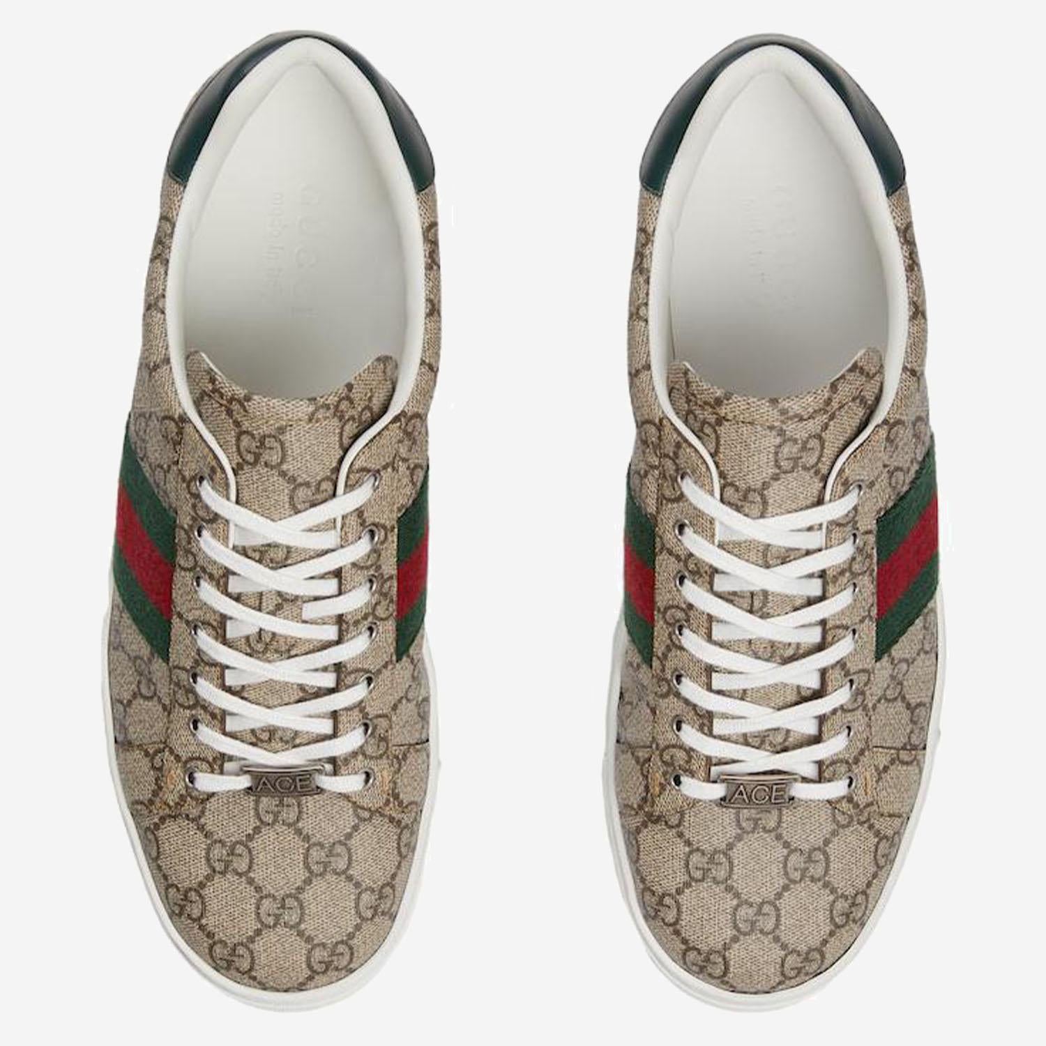 SNEAKERS GUCCI ACE CON DETTAGLIO WEB 760775 FACMZ9746 GUCCI