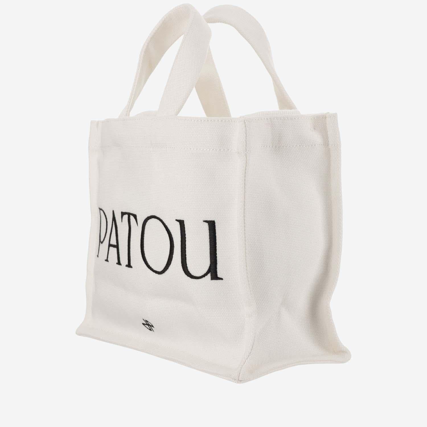 BORSA TOTE PATOU IN COTONE AC0440076 001W PATOU