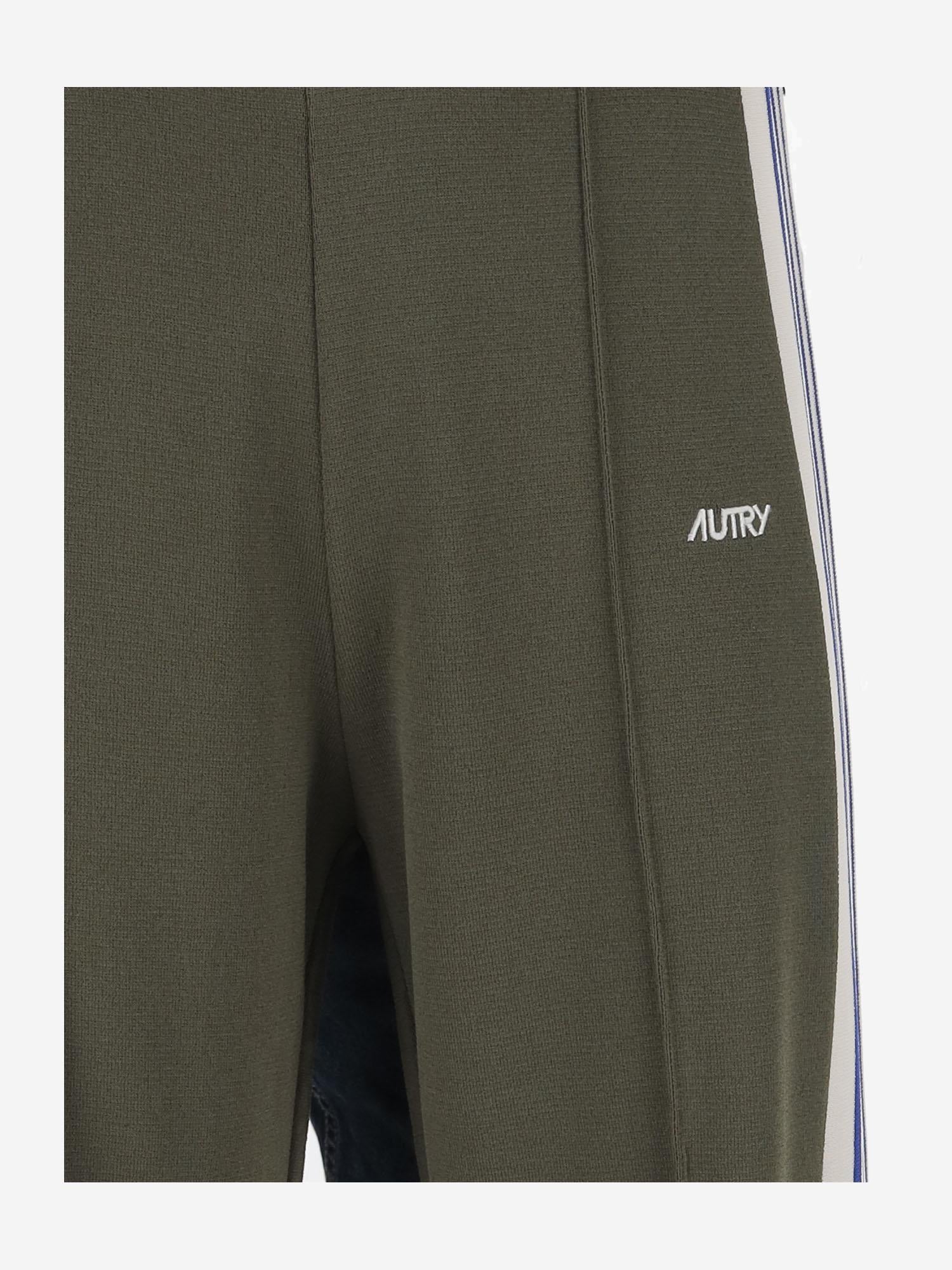 PANTALONI IN MISTO VISCOSA CON LOGO PAPMB6KD KNITALGAE AUTRY