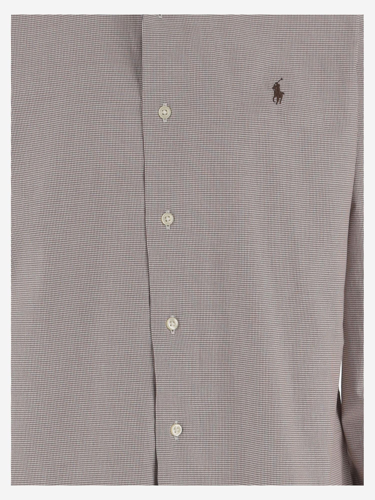 CAMICIA IN COTONE CON LOGO 710P00522 001 POLO RALPH LAUREN