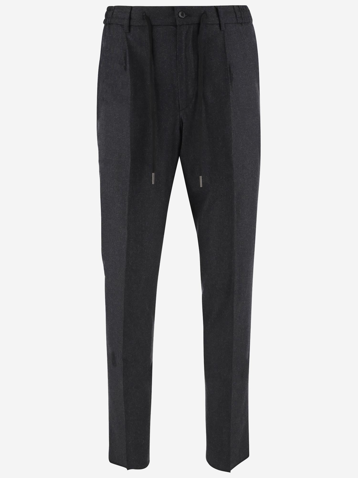 Pantaloni in lana stretch PNEWMAN 060071N3019 TAGLIATORE