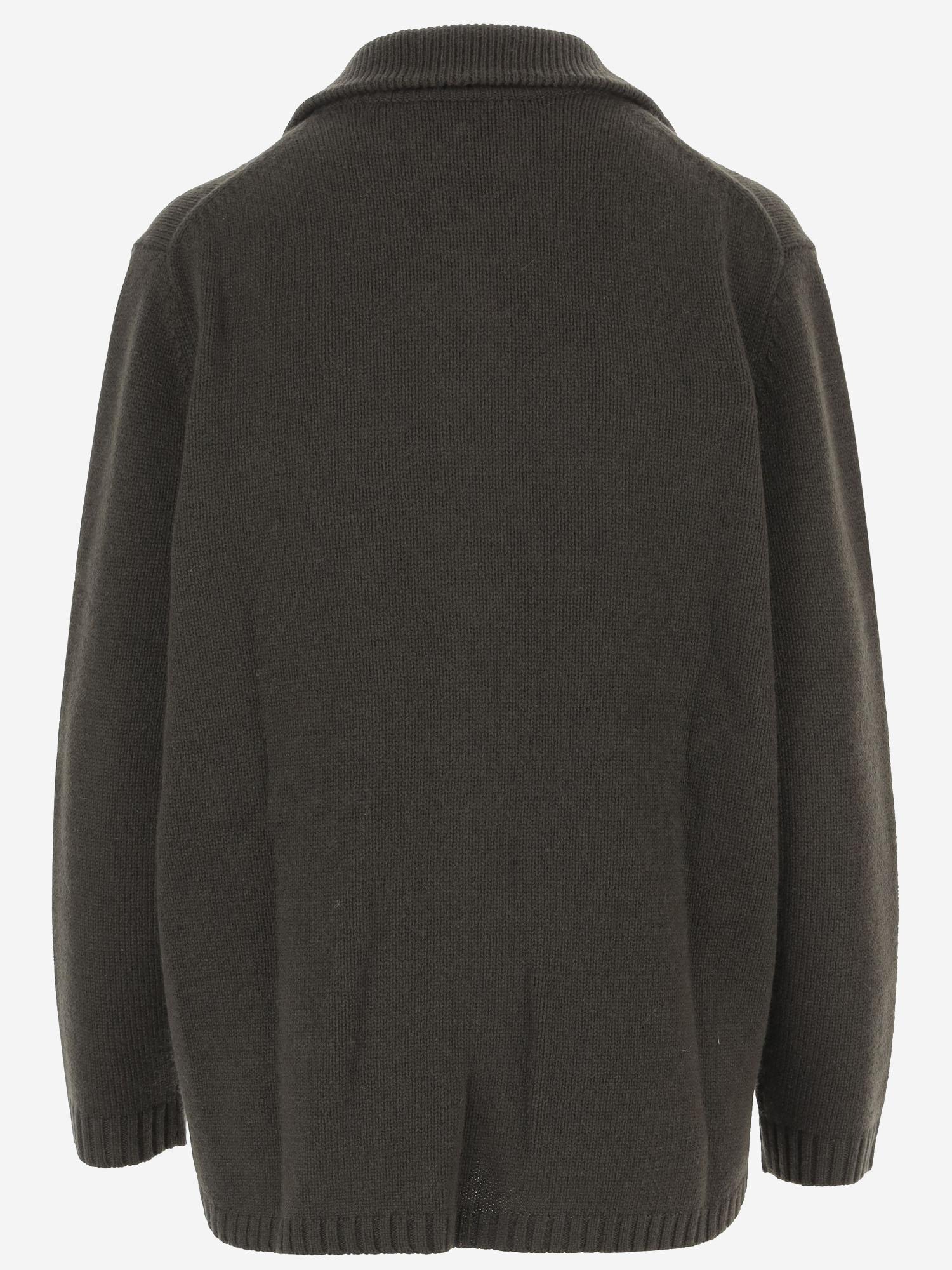CARDIGAN IN LANA E CASHMERE 25517101 38 ALLUDE
