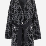 CAPPOTTO IN NYLON CON MOTIVO LOVE BIRDS 105415 A2WYIZ9 PINKO
